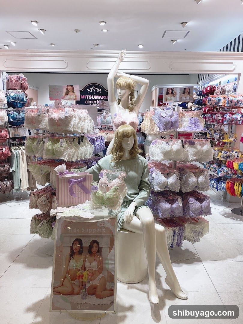 Lingerie Store Interior Display