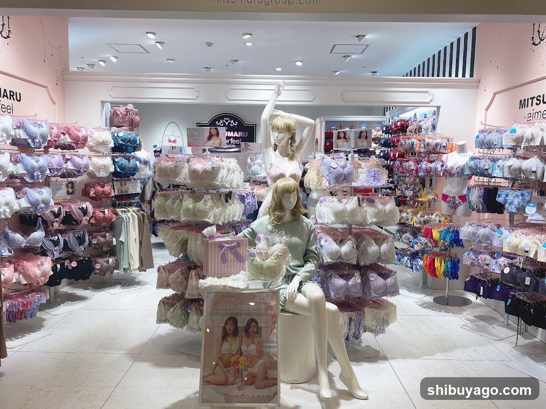 Lingerie Store Interior Display