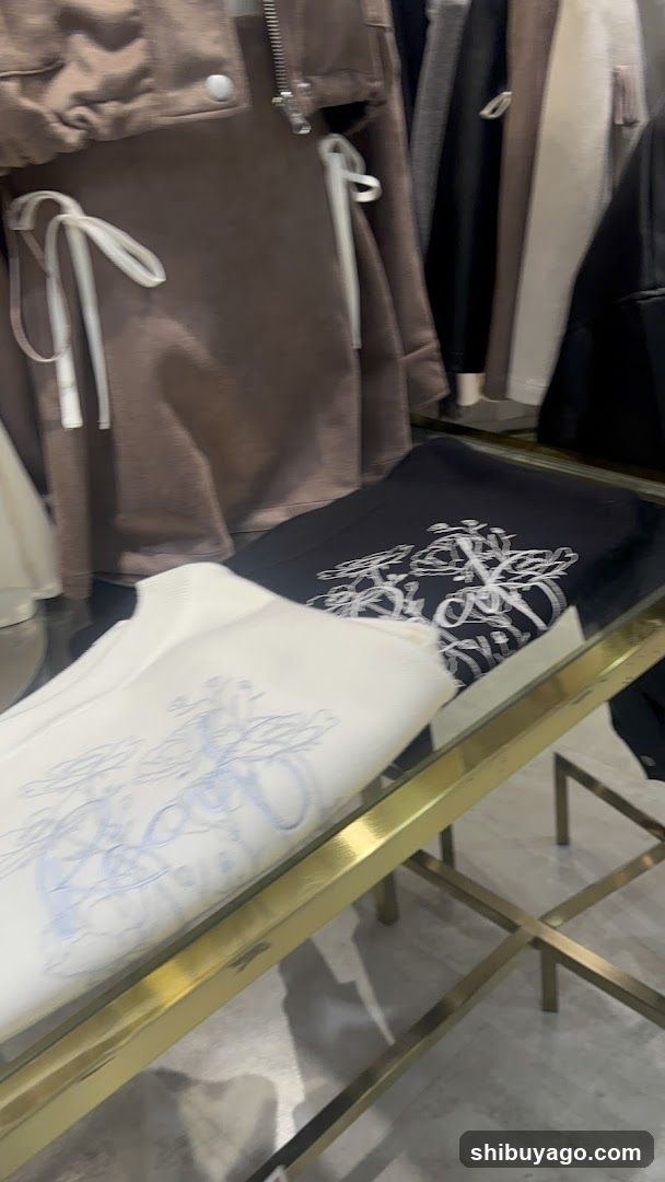 Clothing Store Interior Display