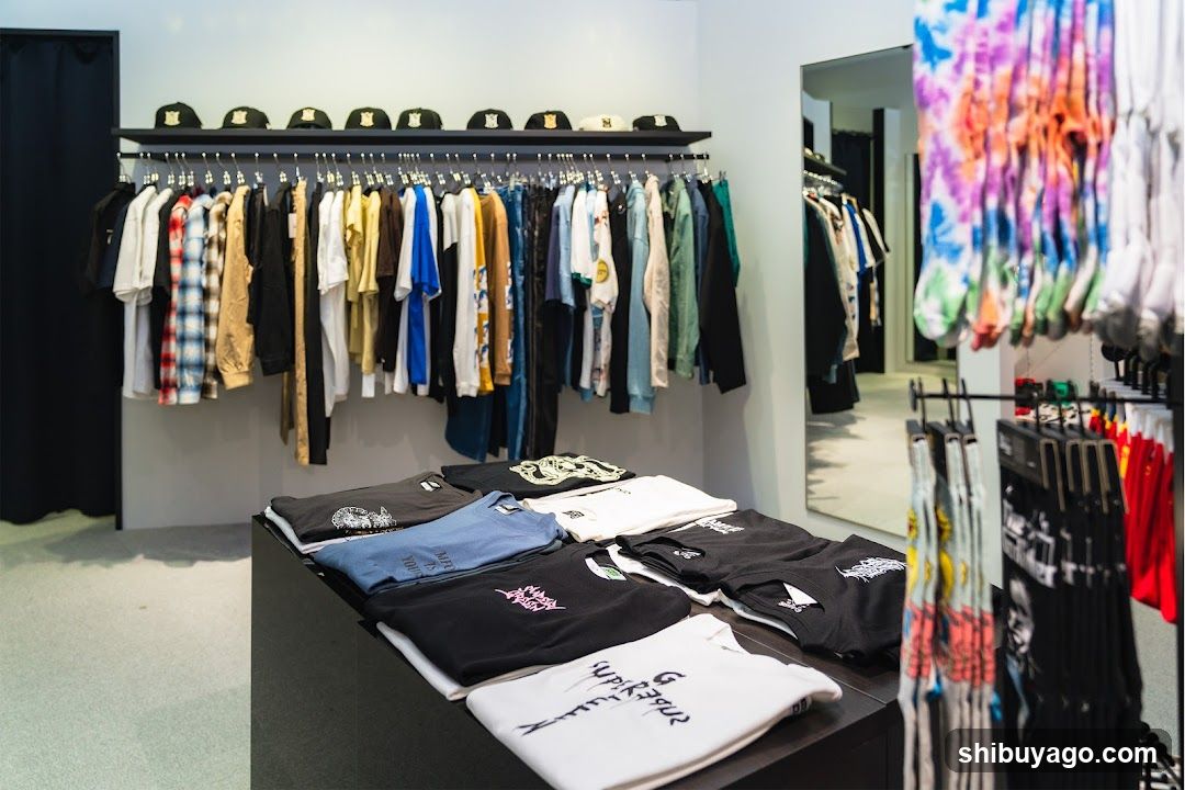 Clothing Store Interior Display