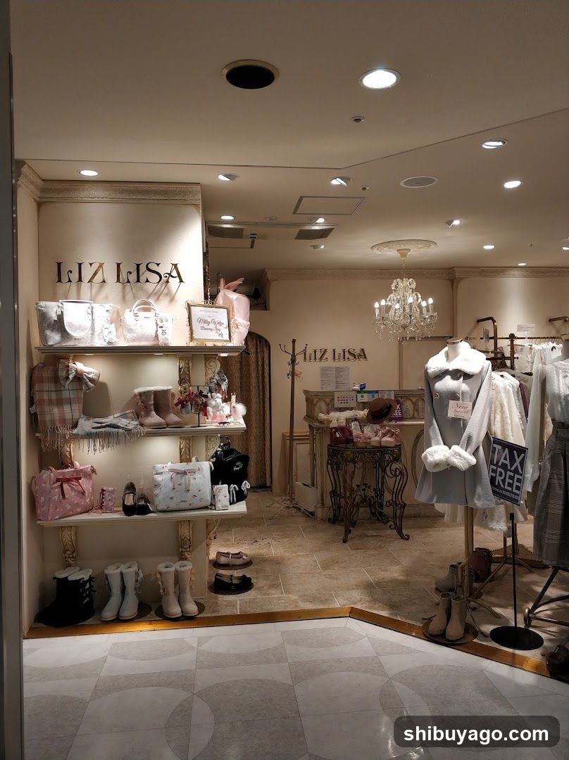 LIZ LISA Store Interior