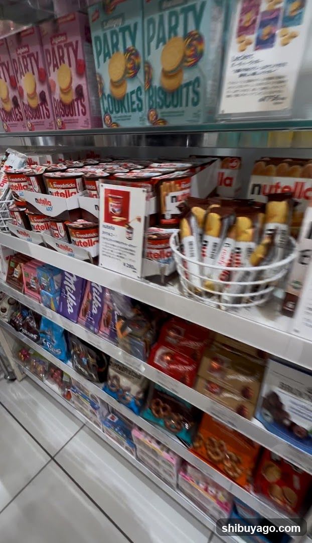 Snack and Cookie Display Shelf