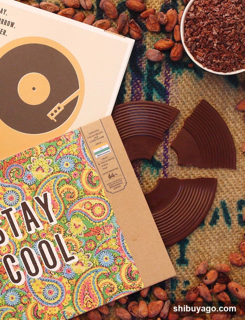 Choco Bar & Vinyl Record Display
