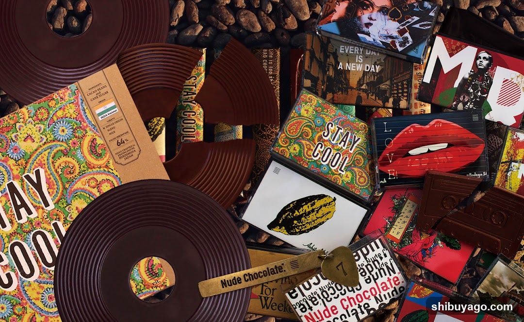 Chocolate and Vinyl Collage