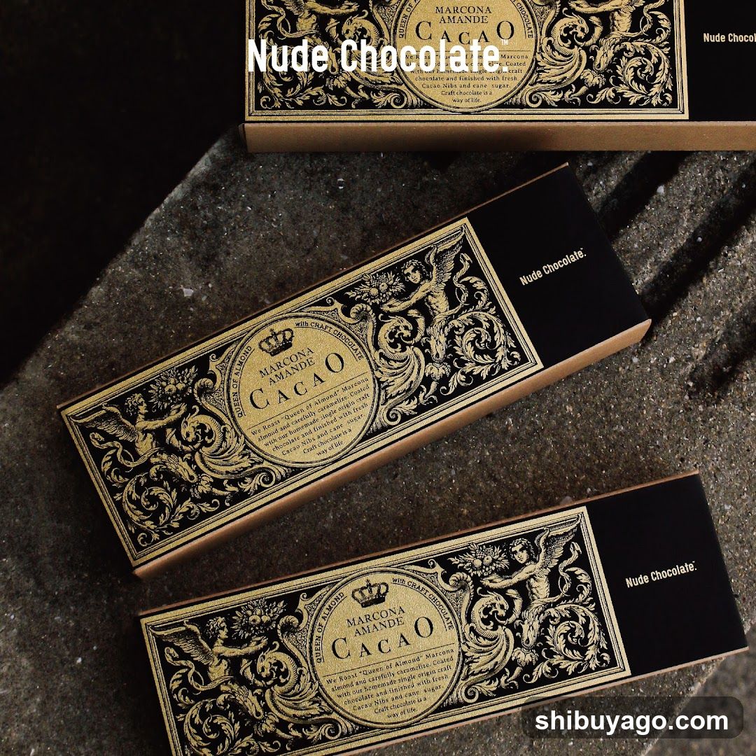 Nude Chocolate Packaging Display