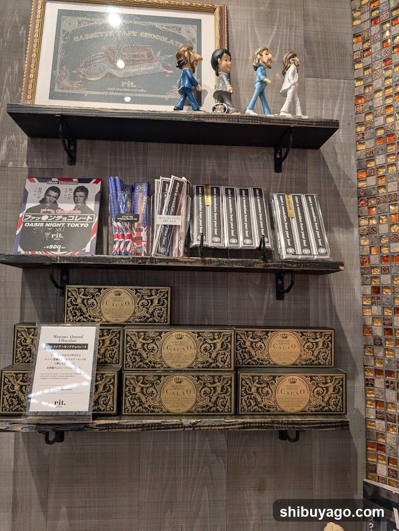 Chocolate Shop Display Shelf