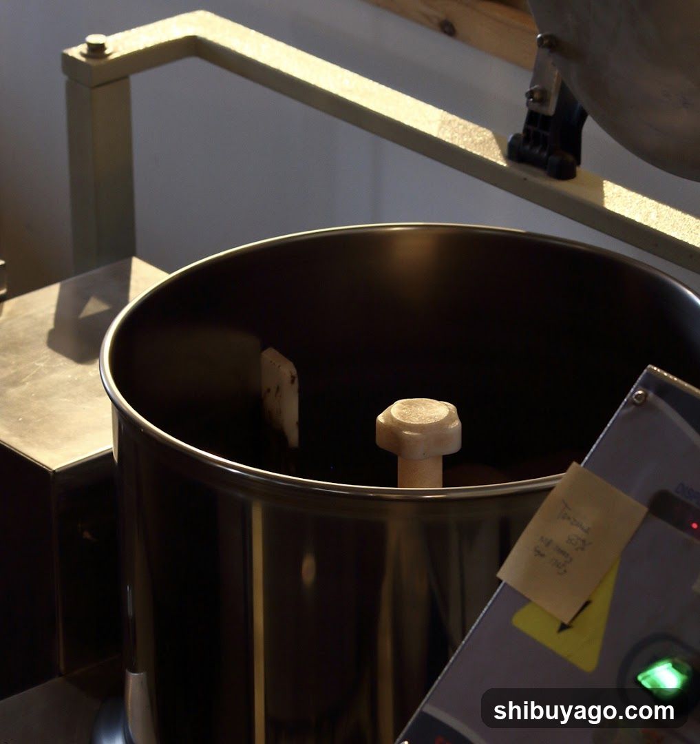 Industrial Mixing Equipment Interior