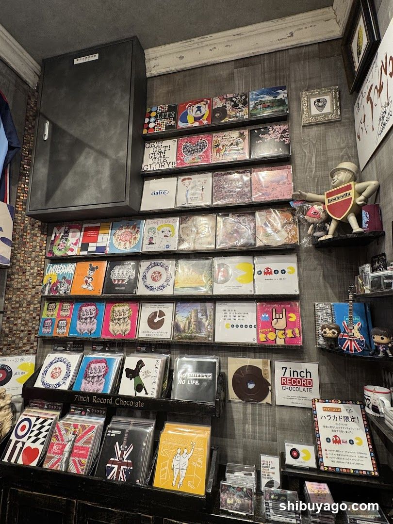 7inch Record Shop Interior Display