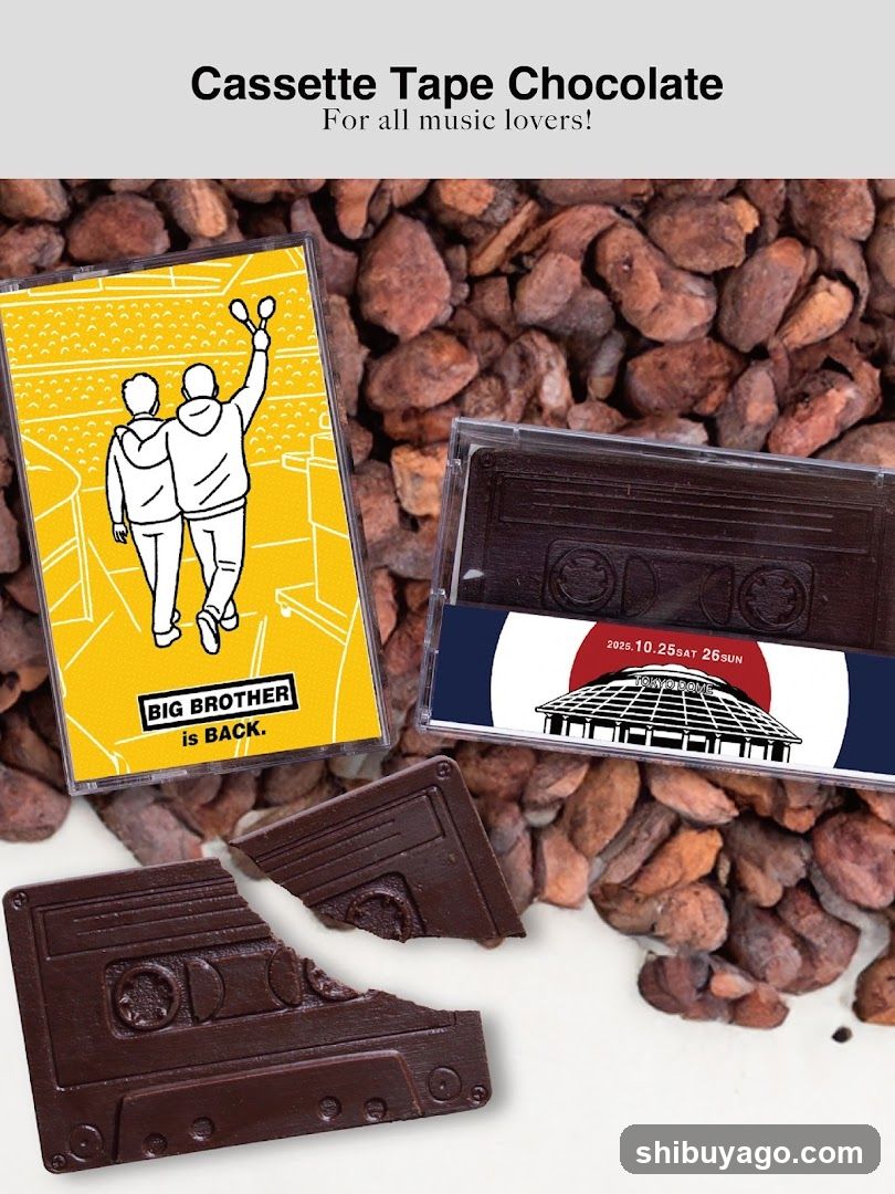 Cassette Tape Chocolate
