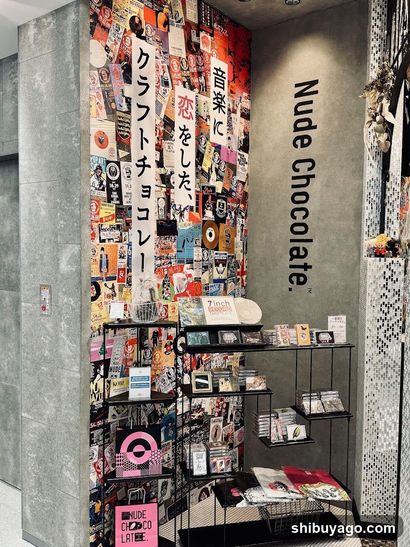 Nude Chocolate Store Interior