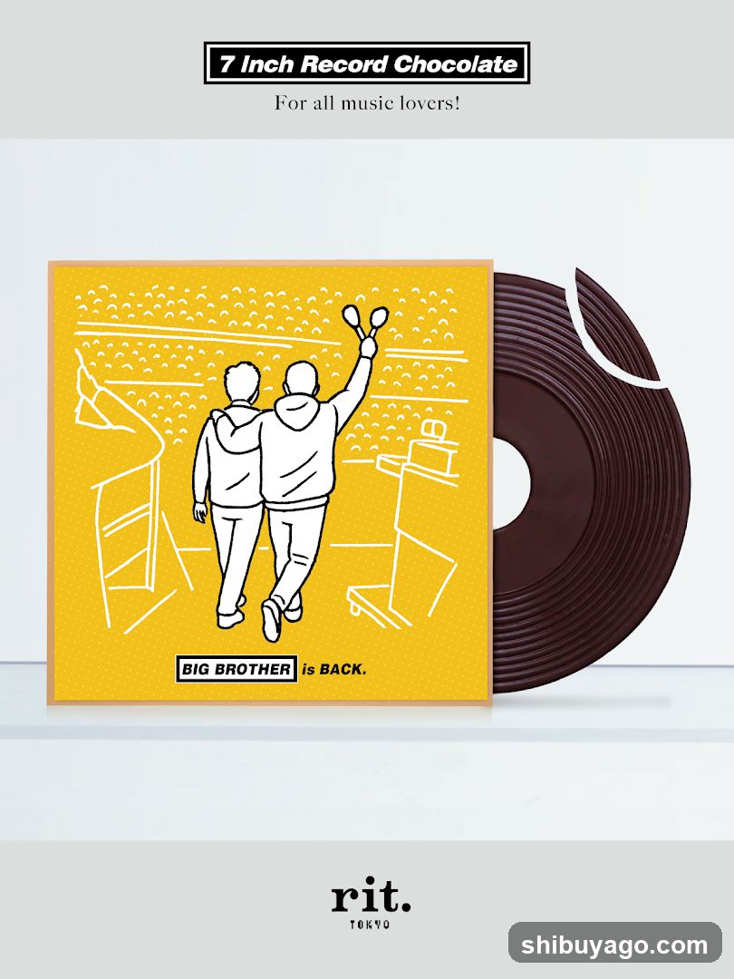 7 Inch Record Chocolate