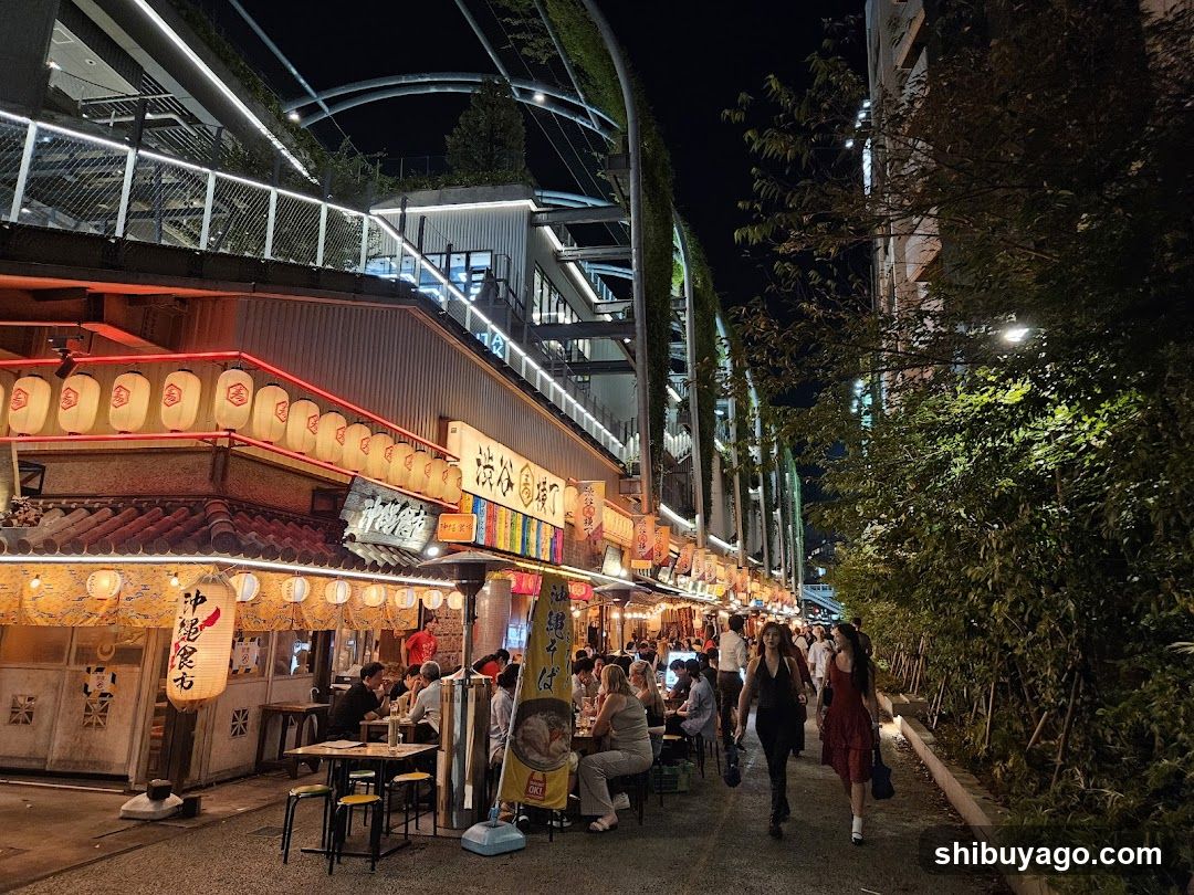 Night Market Street Scene