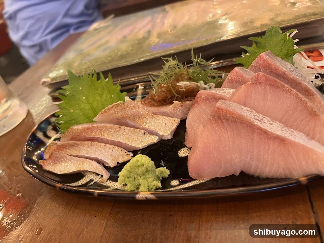 Sashimi Platter with Tuna and Skirt Steak