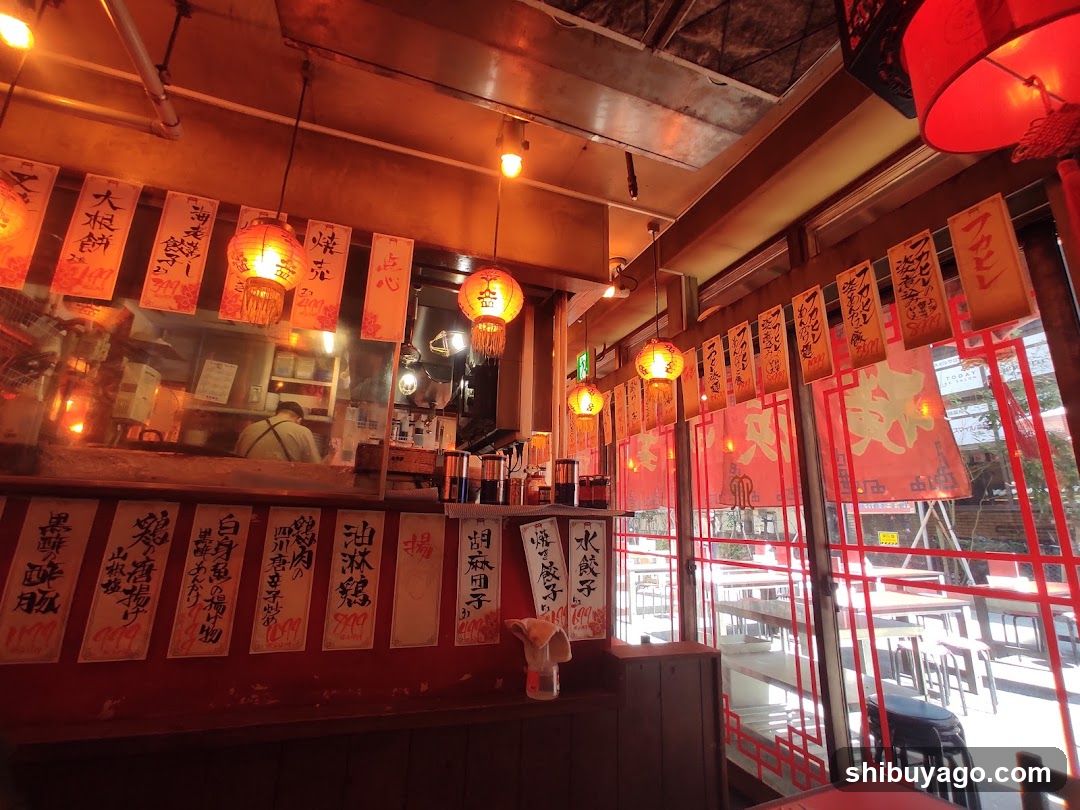 Restaurant Interior with Menu Boards