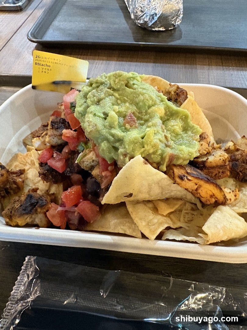 Guacamole Nachos with Tacos