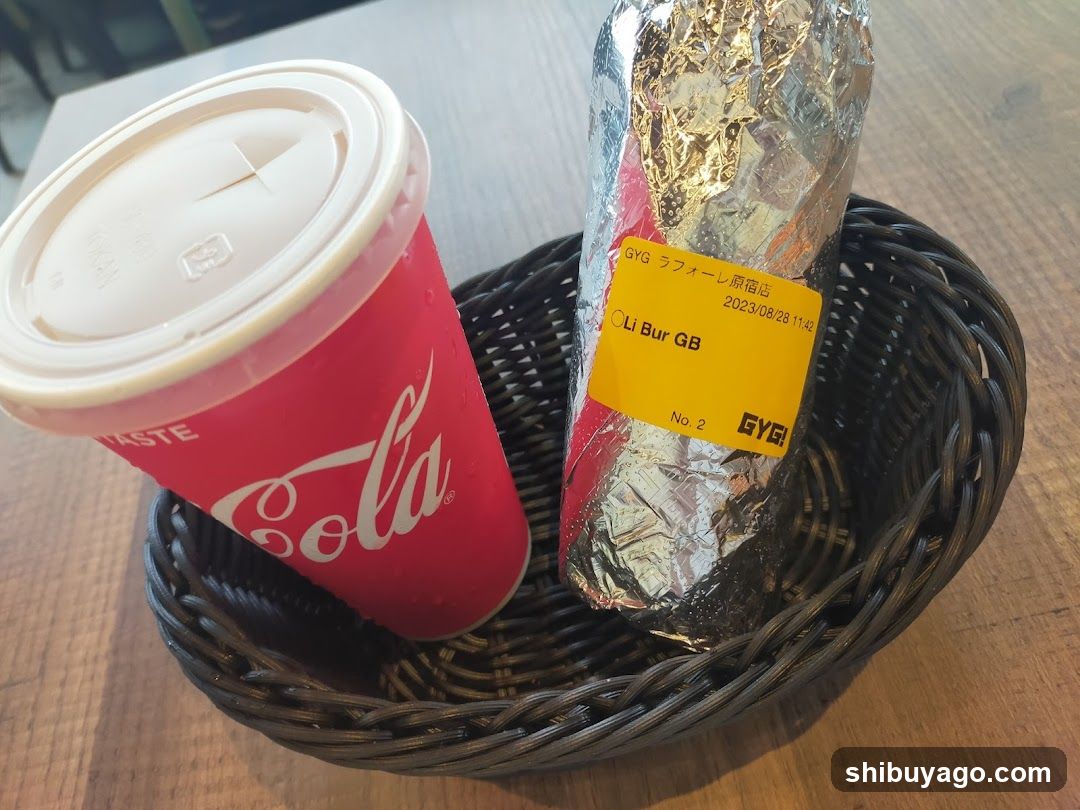 Food and Drink in Basket