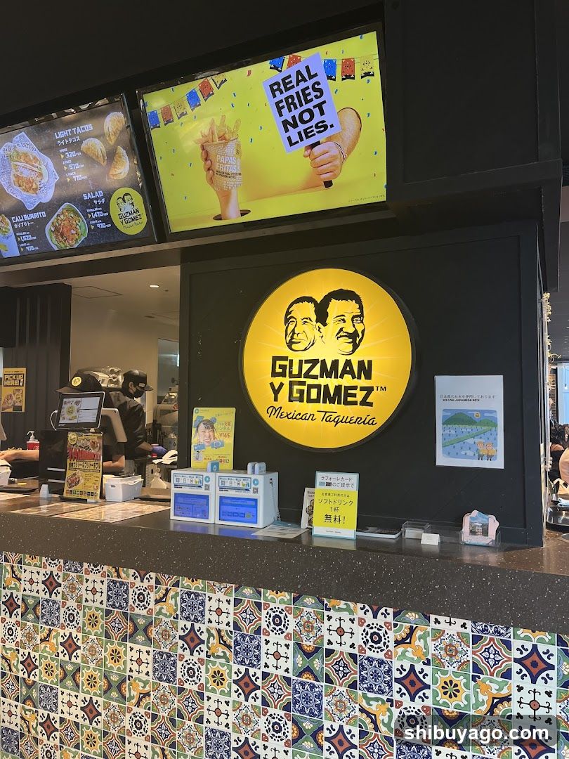 Guzman Y Gomez Counter Interior