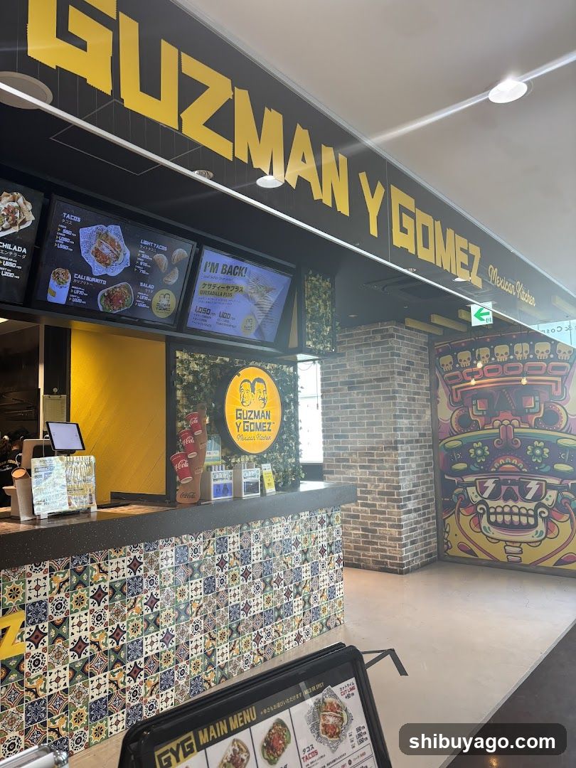 Guzman y Gomez Interior View