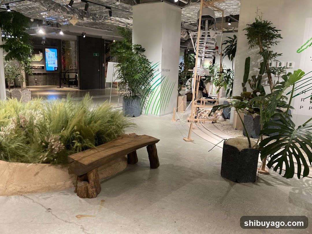 Interior Plant Display Area