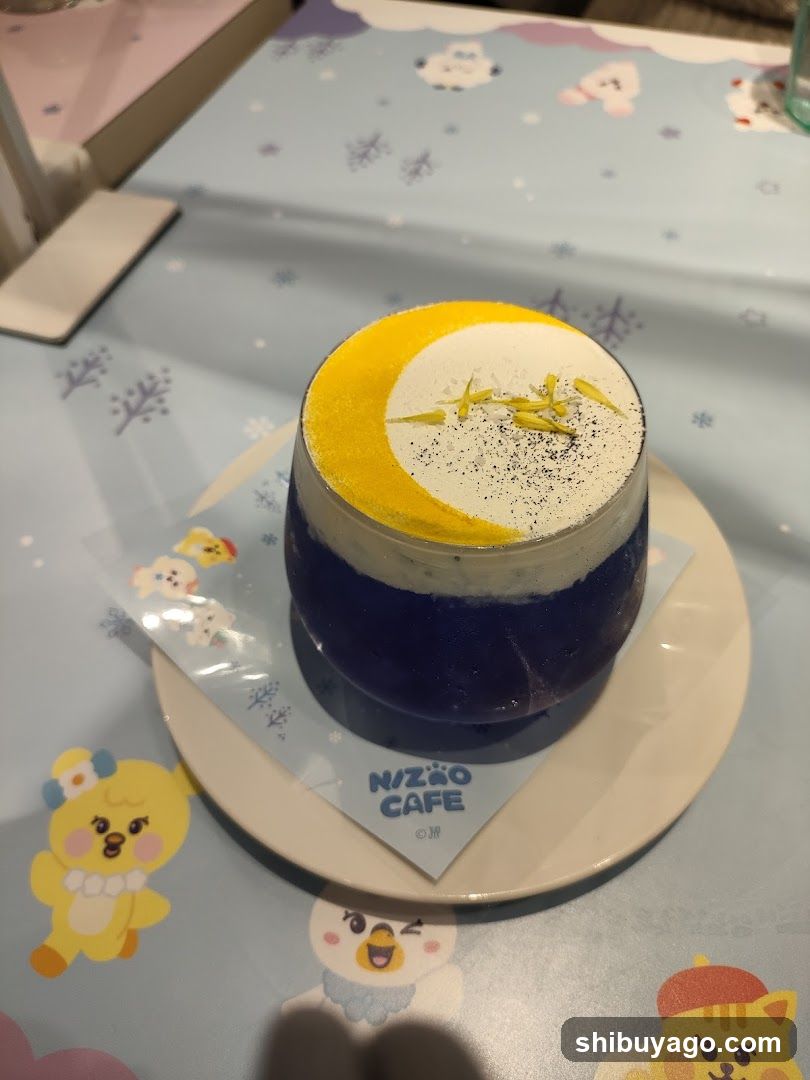 Cafe Dessert with Moon Theme