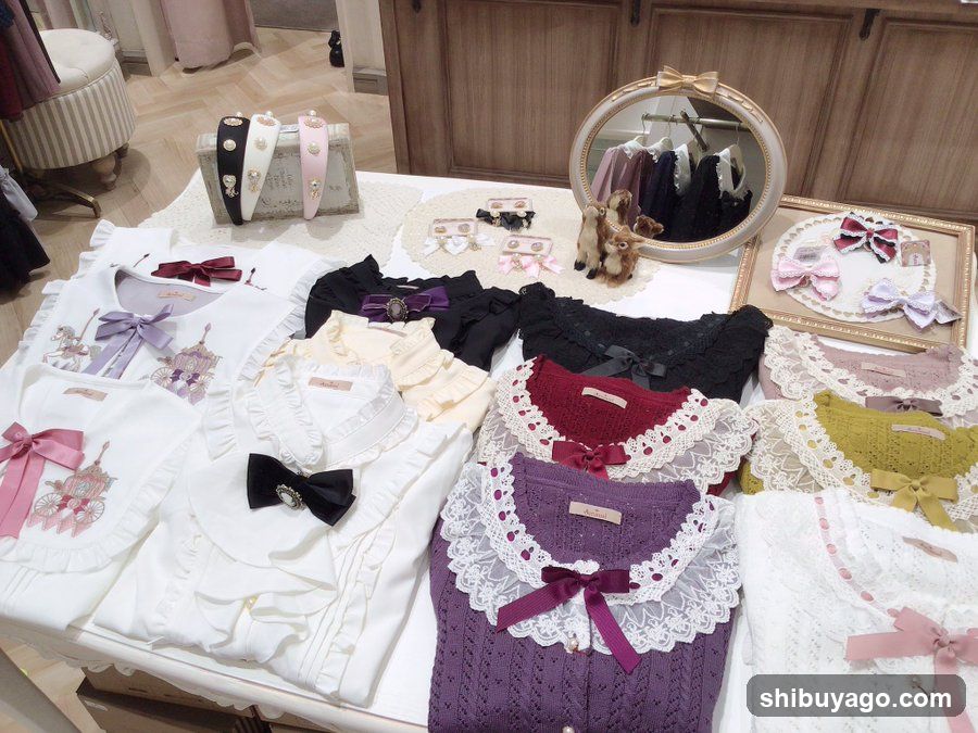 Lolita Fashion Merchandise Display