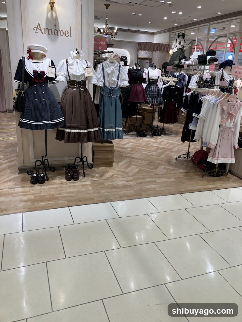 Amavel Store Interior Display