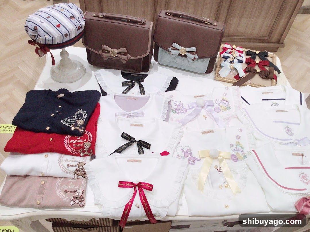 Lolita Fashion Merchandise Display