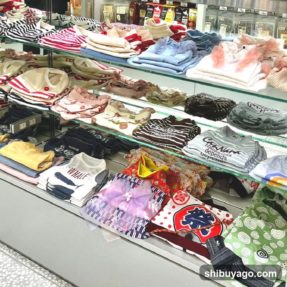 Baby Clothing Display Shelf