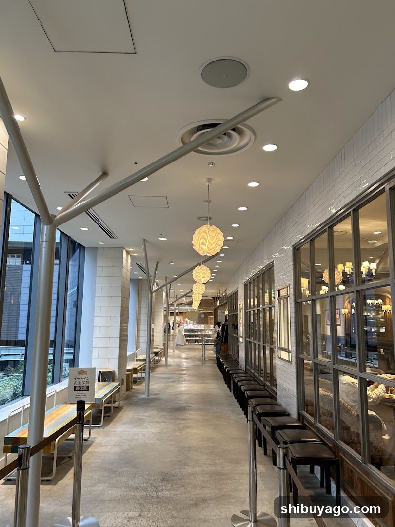 Interior of a modern cafe or restaurant