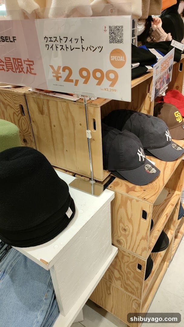 Clothing Store Interior Display