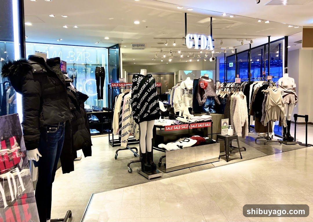 CYDA Store Interior Display