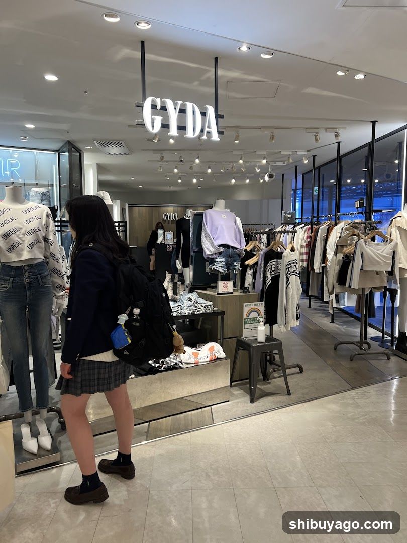 GYDA Clothing Store Interior
