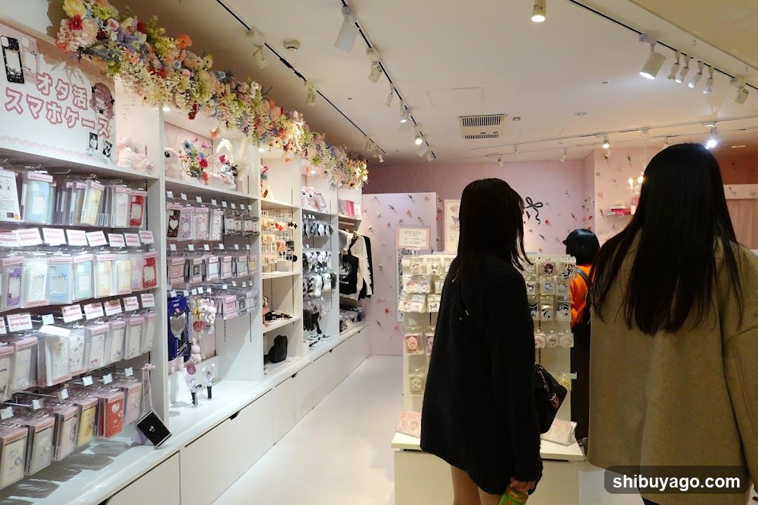 Store Interior with Merchandise Display