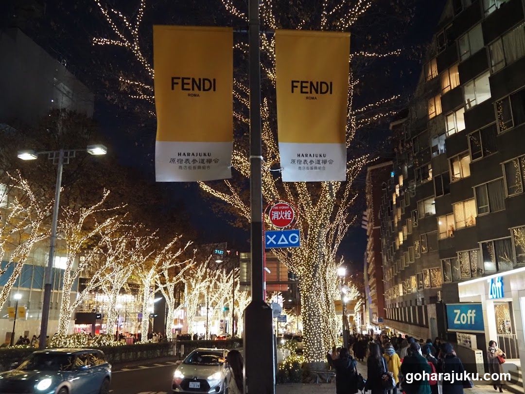 Fendi Street at Night