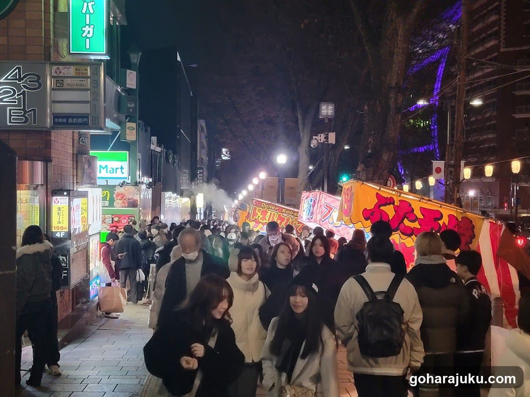 Crowded Night Street Festival