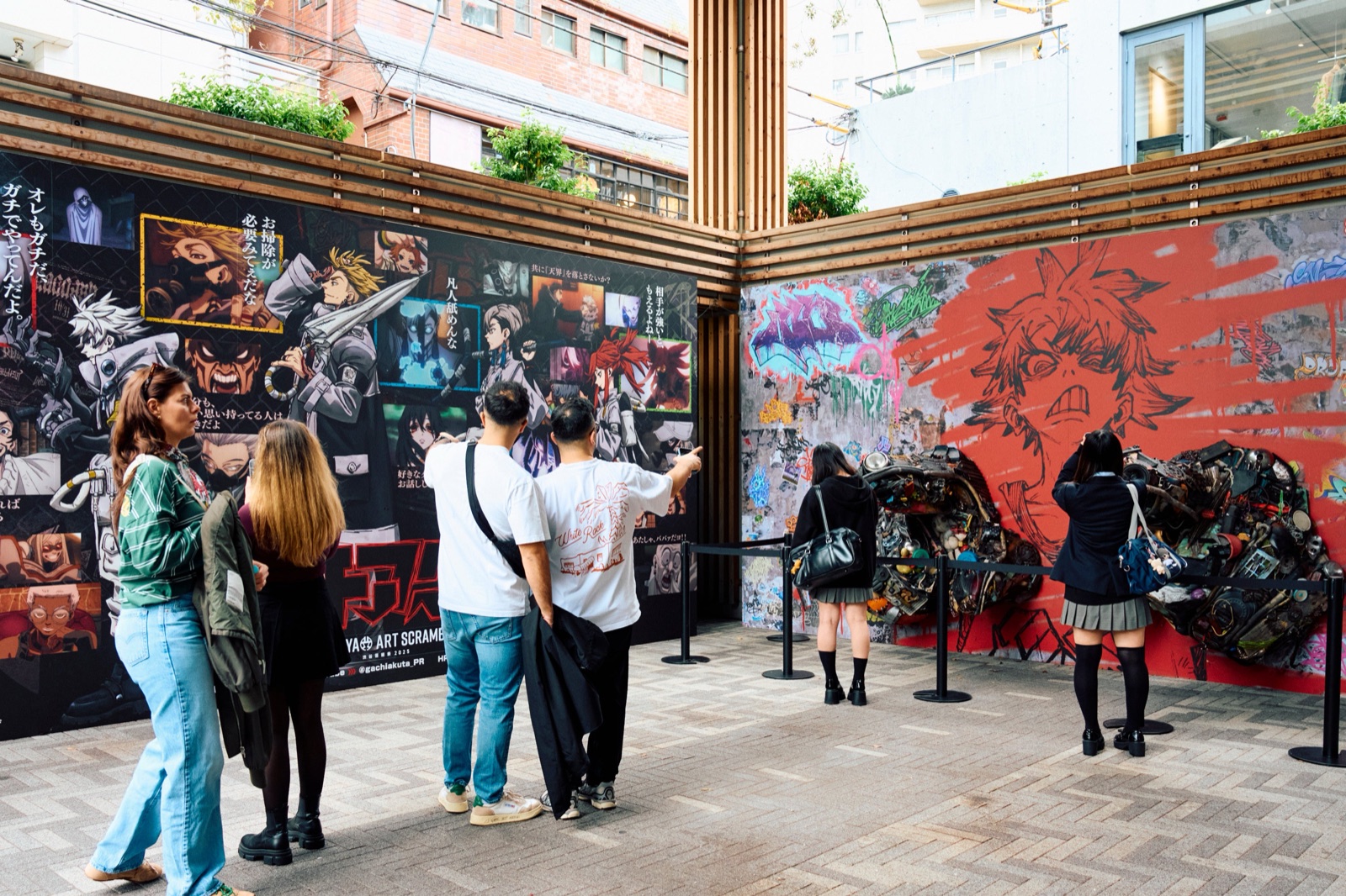 Shibuya Art Festival outdoor work
