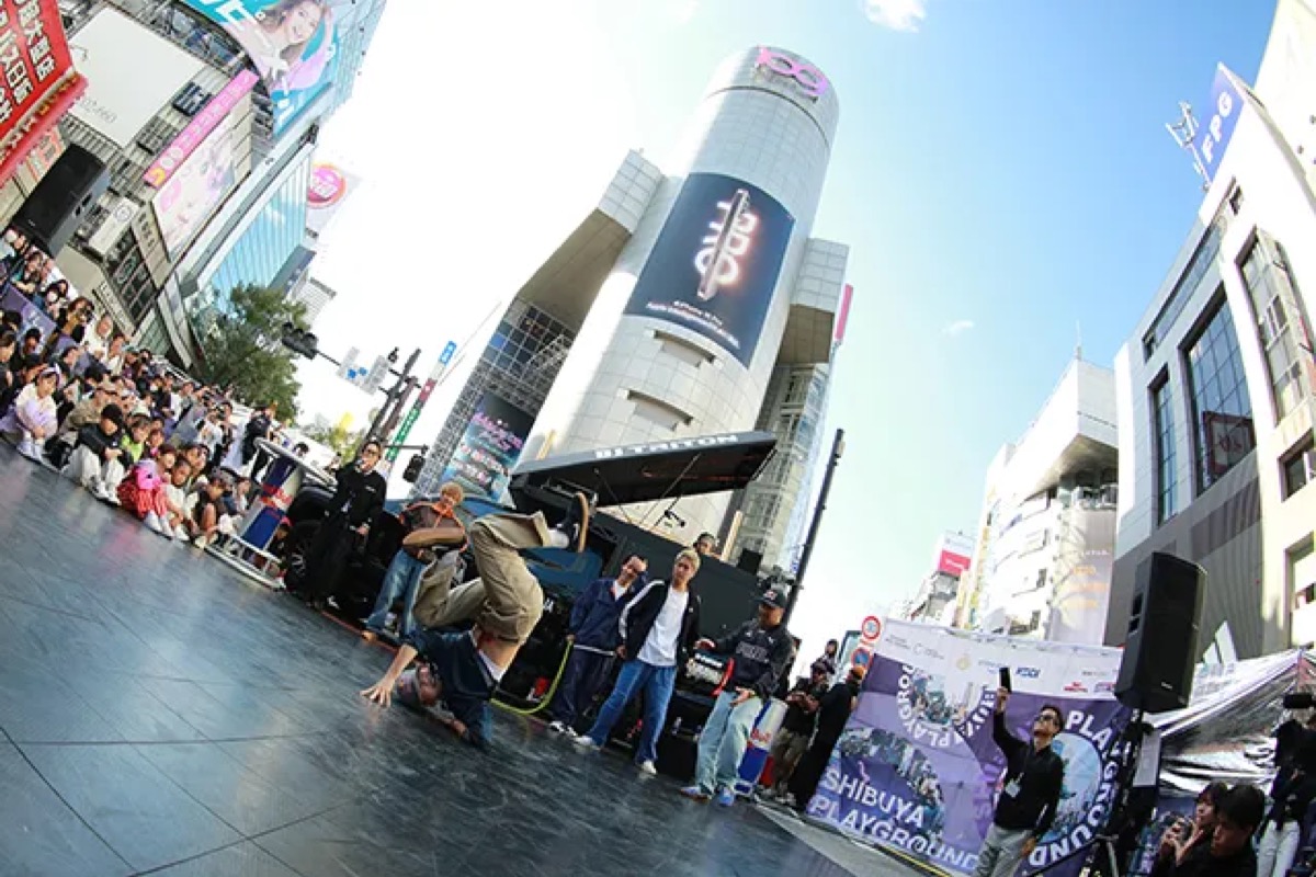 Dogenzaka street stage area for Shibuya Music Festival 2026