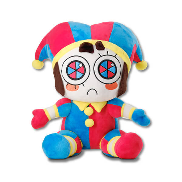 Pomni plush toy available at The Amazing Digital Circus pop-up at Shibuya PARCO